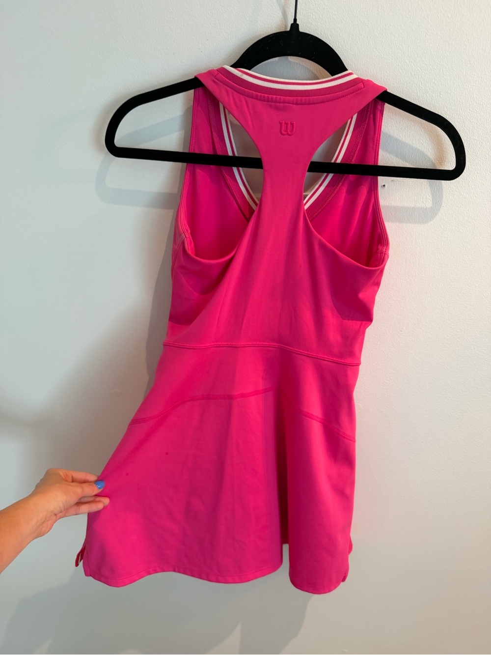 Wilson Tiebreaker Tennis Dress in Fuscia - Picture 3 of 3